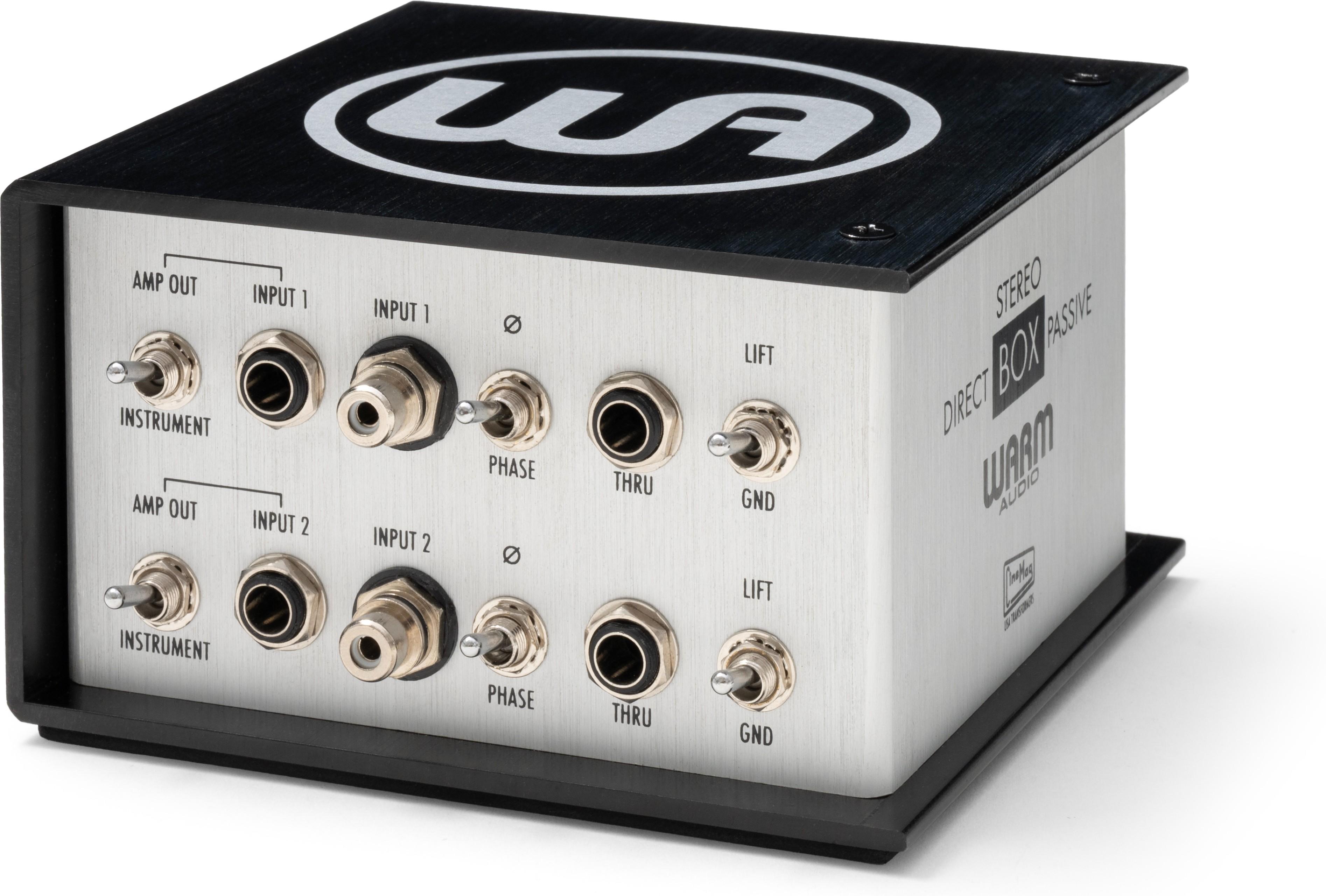 Warm Audio WA-DI-P2 2 Channel Passive DI Box - Andertons Music Co.